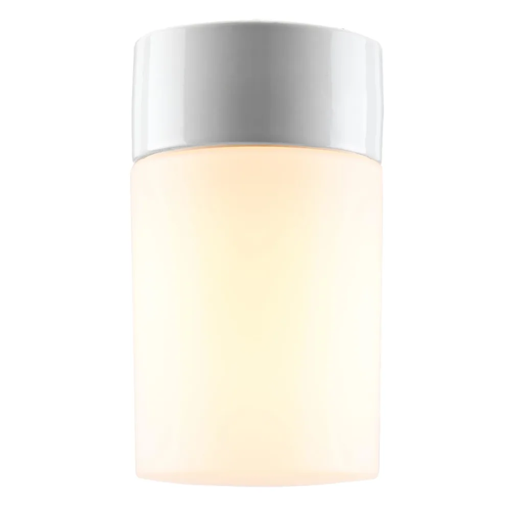 Ifö Electric Opus Takarmatur rak, E27, IP54, 100W, opal Vit
