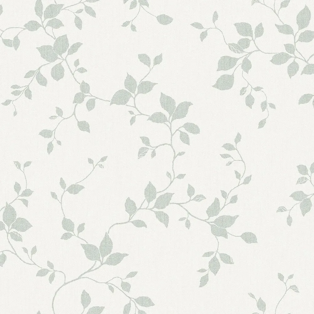 Duro Siri 612-01 Tapet Hav & Land Vit och gröngrå - Bild 2
