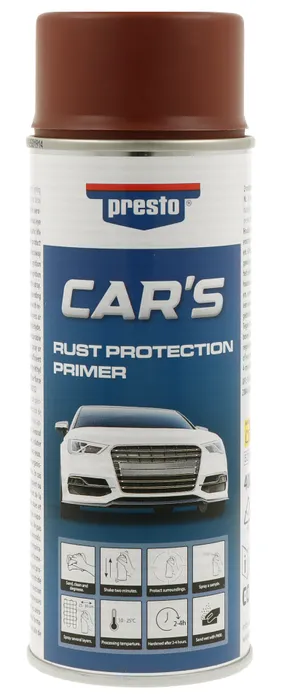 PRESTO CARS RUST PRIMER RED 400-ML