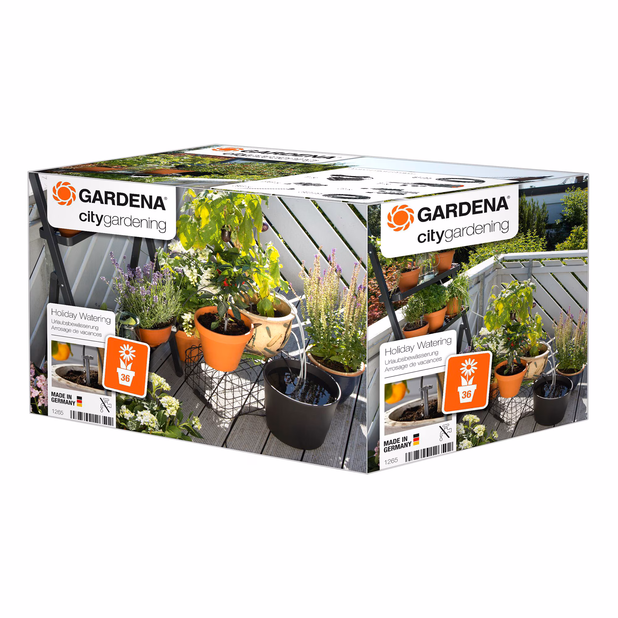 Kjøp Gardena Ferievanning for 36 potteplanter