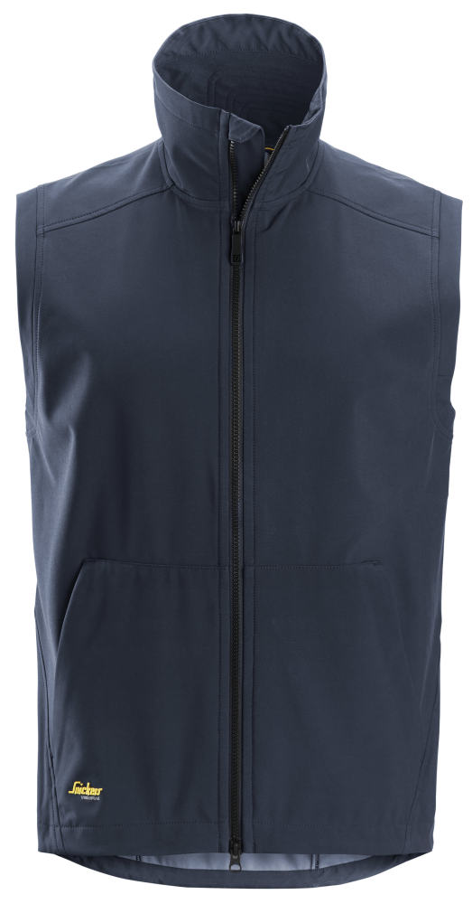 SOFTSHELLVÄST SNICKERS WORKWEAR 4505 MARIN M, VINDTÄT