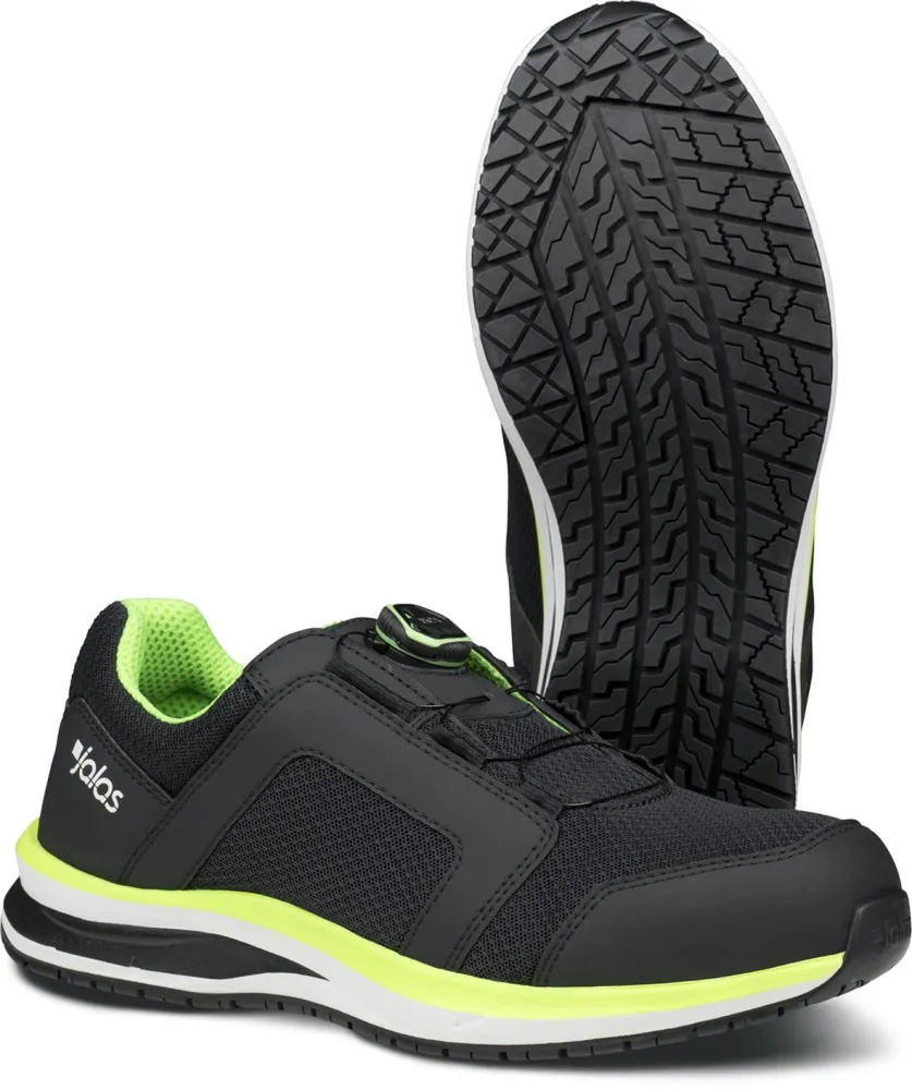 Jalas TEMPUS 5668 Skyddssko S1P, BOA, ESD, svart/gul 43