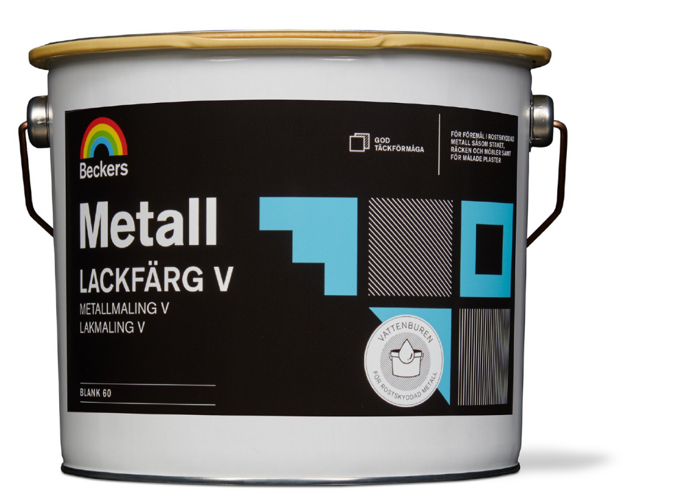 METALLACKFÄRG V BAS C BECKERS 2,7L METALL