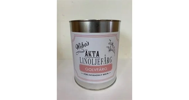 Linoljefärg Golvfärg Inomhus 3 L Vit