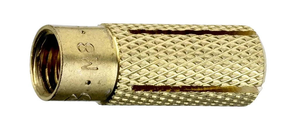 Sormat MSA Mässingsankare M5, 20 mm, 200-pack