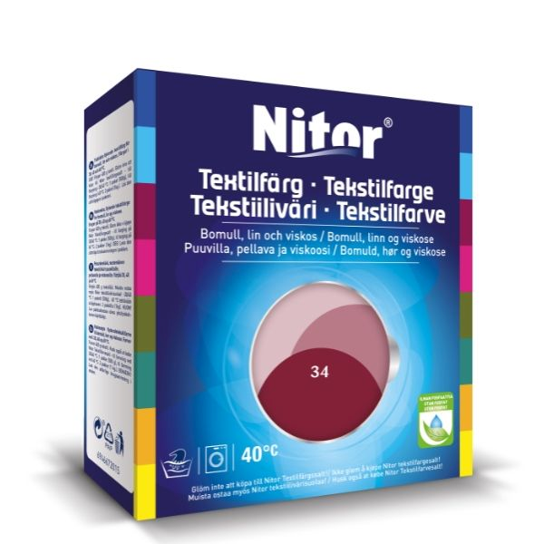 TEXTILFÄRG BORDEAUX 34