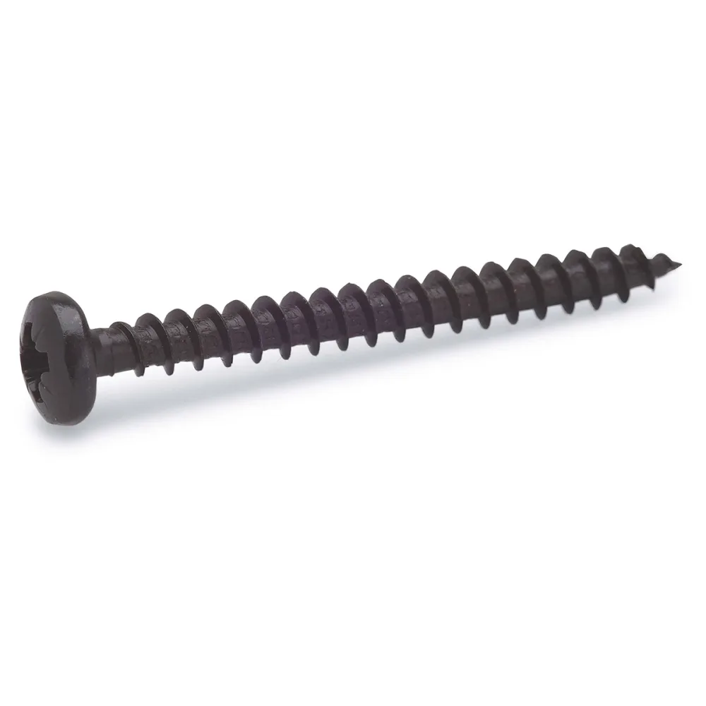 Träskruv RXH 3.5x20mm, Svart, 10st