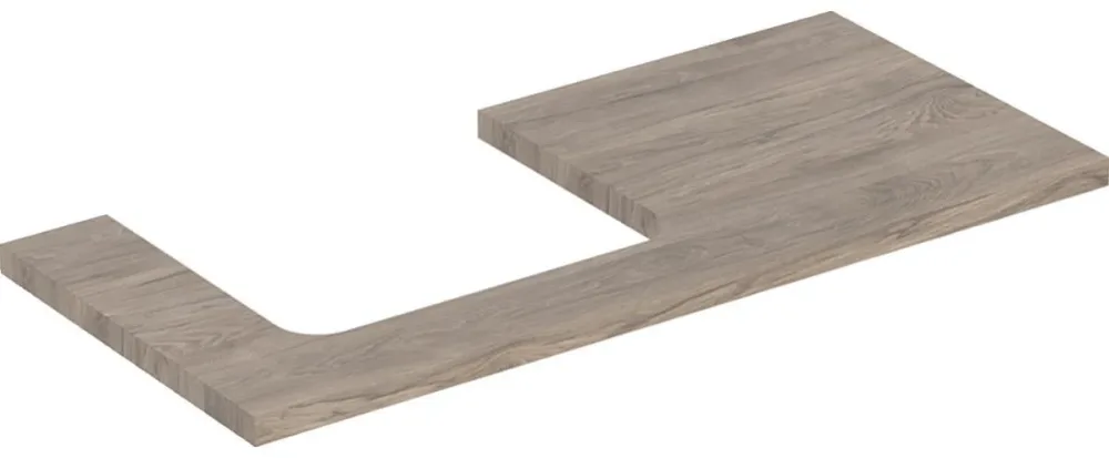 Geberit ONE 505.304.00.7 Bänkskiva 105 cm Grå - Bild 2