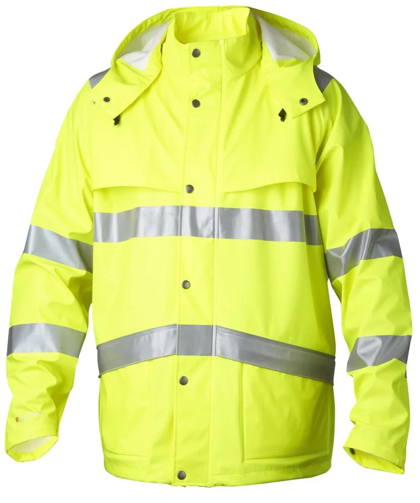 Top Swede 9394 Regnrock 86 cm, varsel, gul Gul