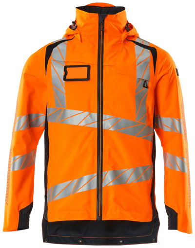 JACKA 19001-449 MASCOT HIVIS ORANGE/MÖRK MARIN S