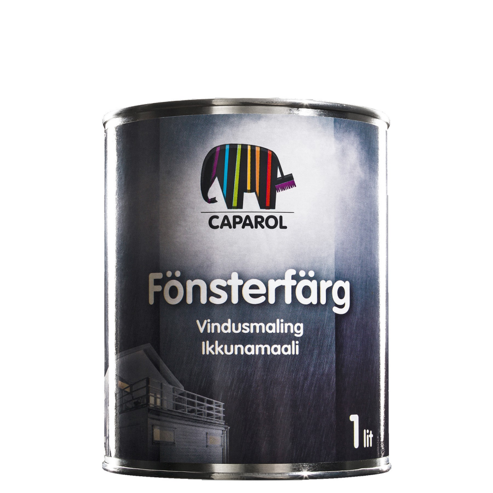 FÖNSTERFÄRG VIT BAS 1 0,95L CAPAROL