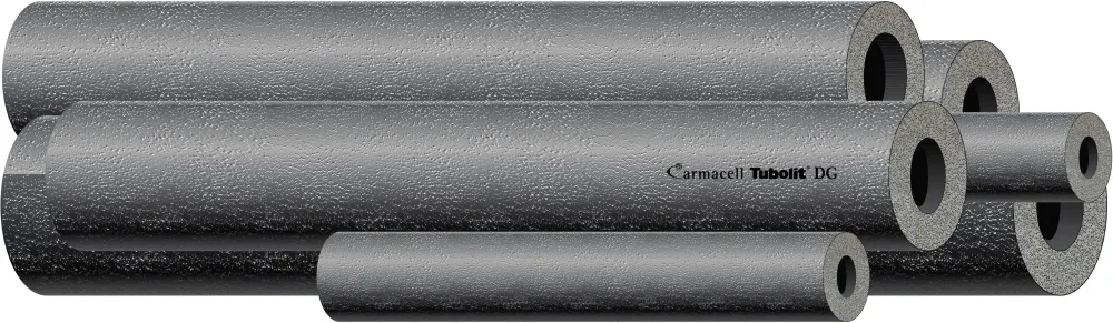 Armacell Tubolit DG 89/20 Rörisolering anvisningsslitsad, 20 mm isolering Ø: 89 mm