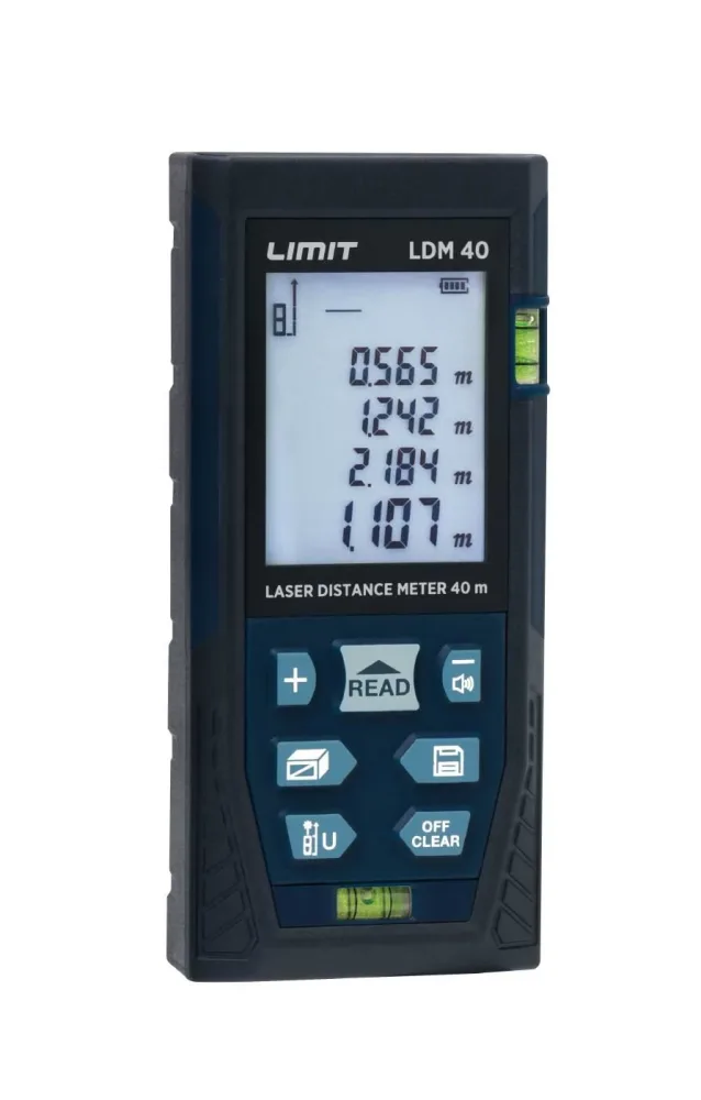 Limit LDM 40 Avståndsmätare inklusive batterier