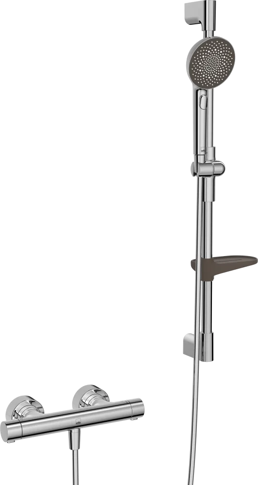 Oras Aurelia 4769 Duschset 150 c/c Borstad stål