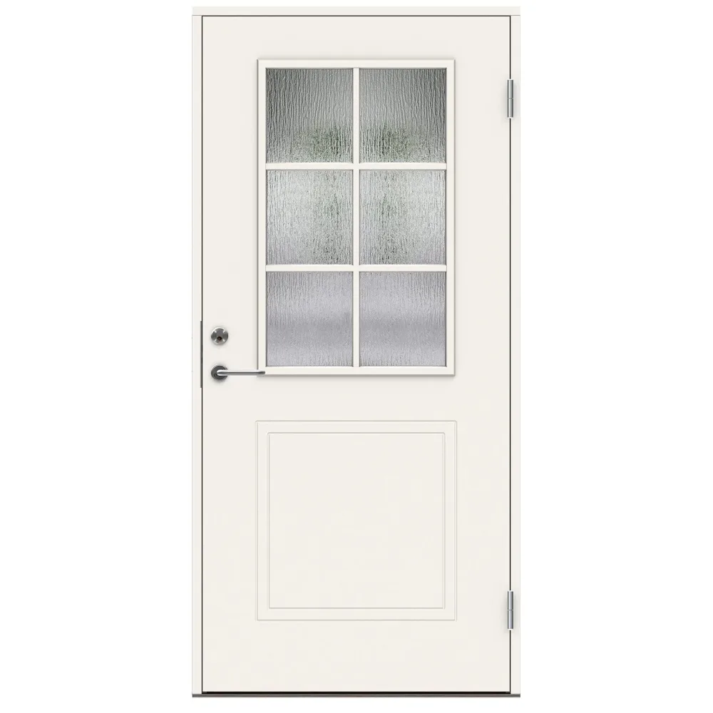 Swedoor P-400 Ytterdörr vit (S 0502-Y) 2080x988 mm