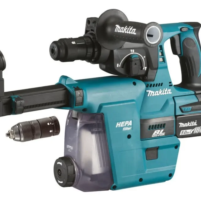Makita DHR243RTJW Kombihammare HEPA 18V (2x5,0ah)