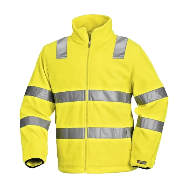 Blåkläder 483325603300L Fleecejacka varselgul Stl L