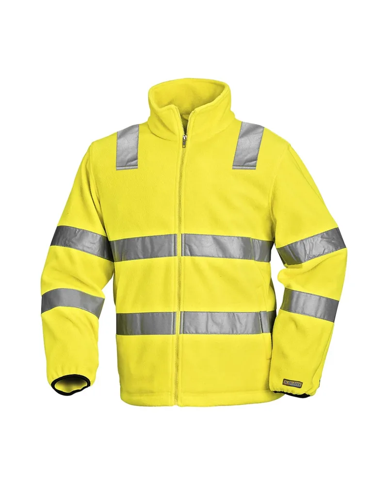 Blåkläder 483325603300L Fleecejacka varselgul Stl L