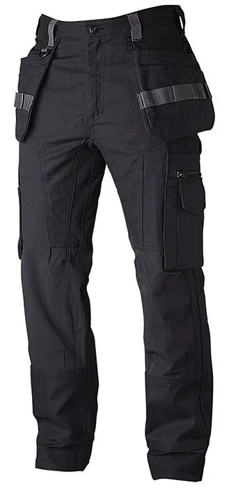 Top Swede 237 Arbetsbyxa med stretch, svart C56