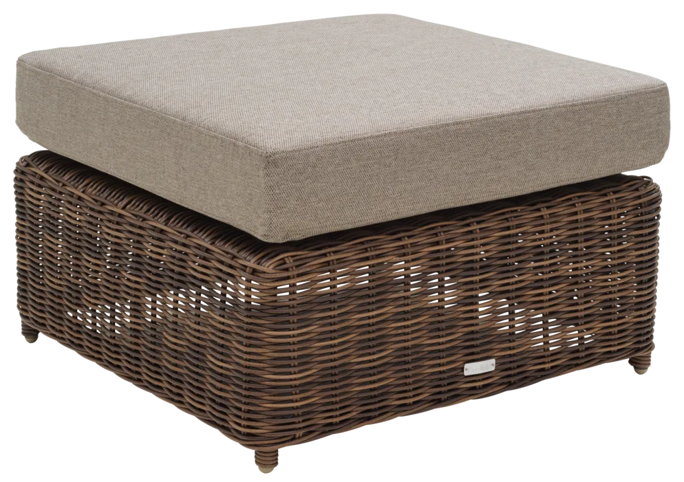 Brafab Glendon Fotpall Rustic/Beige - Bild 2