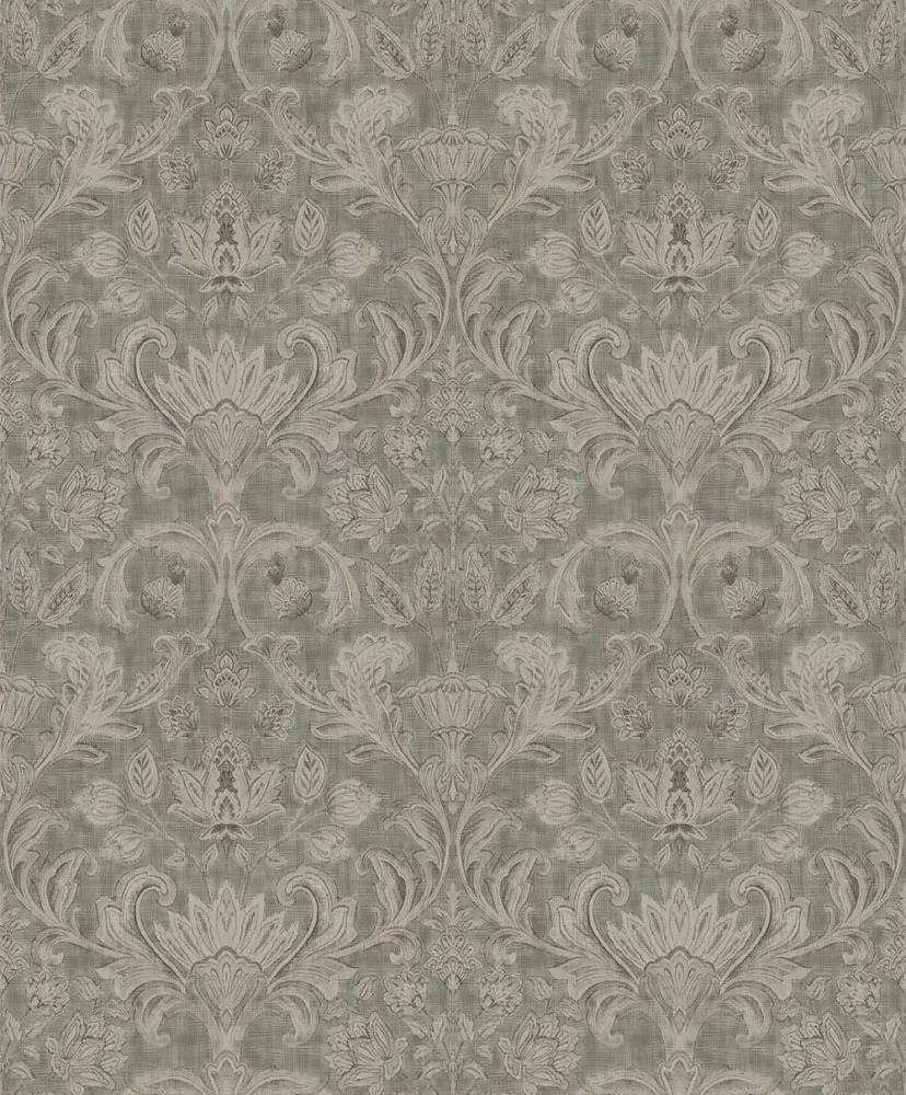 Fiona Walldesign Grace 35402 Tapet Imperial Damask Grå
