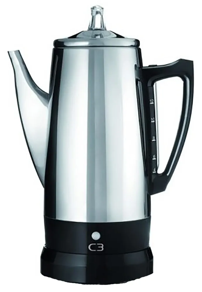 C3 Basic Perkulator 12 koppar