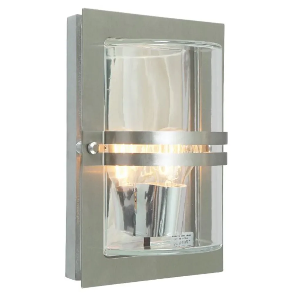 Norlys Basel 660 Väggarmatur E27, 75W, IP54, klar Svart - Bild 2