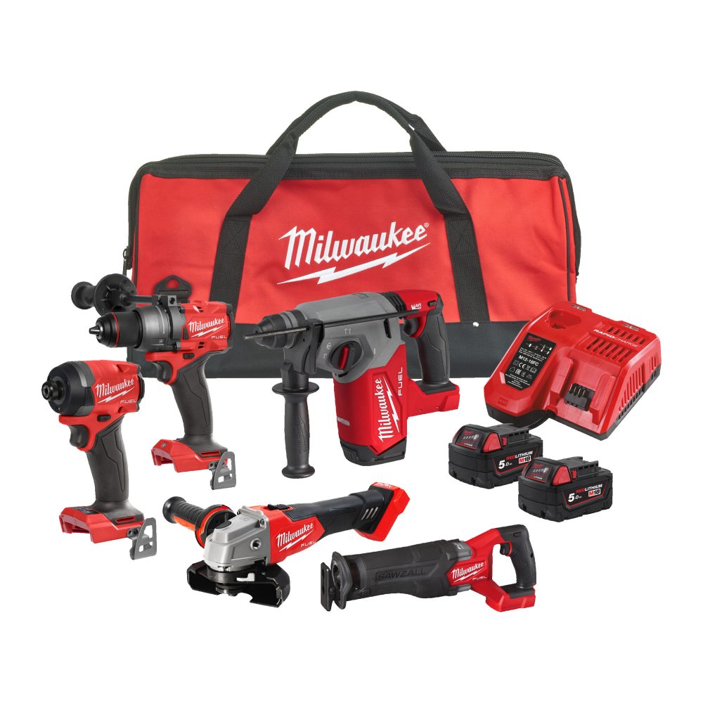 Kjøp Milwaukee Powerpack M18 FPP5SEA-502B