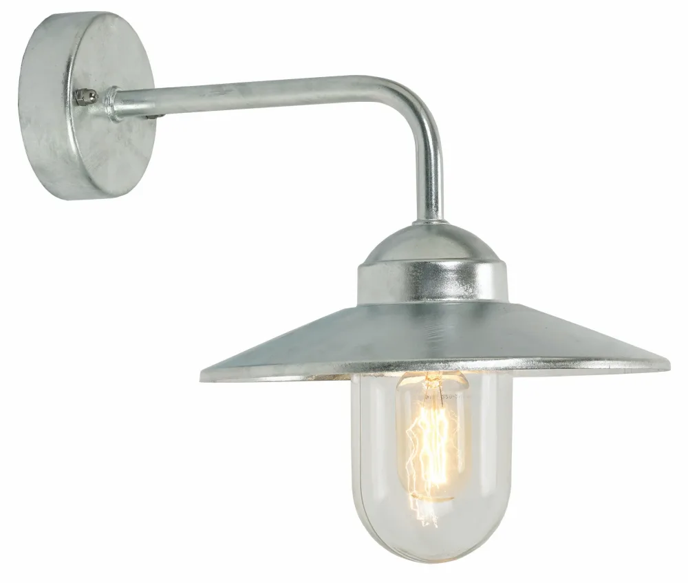 Norlys Vansbro 1920 Väggarmatur E27, 57W, IP55 Galvaniserad - Bild 2