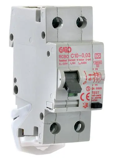 Garo RCBO GS B16A 2P Personskyddsautomat 2-polig, B-karakteristik 16A - Bild 2