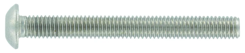 Schäfer & Peters 7380141075 Sexkanthålsskruv M10 K6S A4, ISO 7380, 50-pack M10 x 75 mm