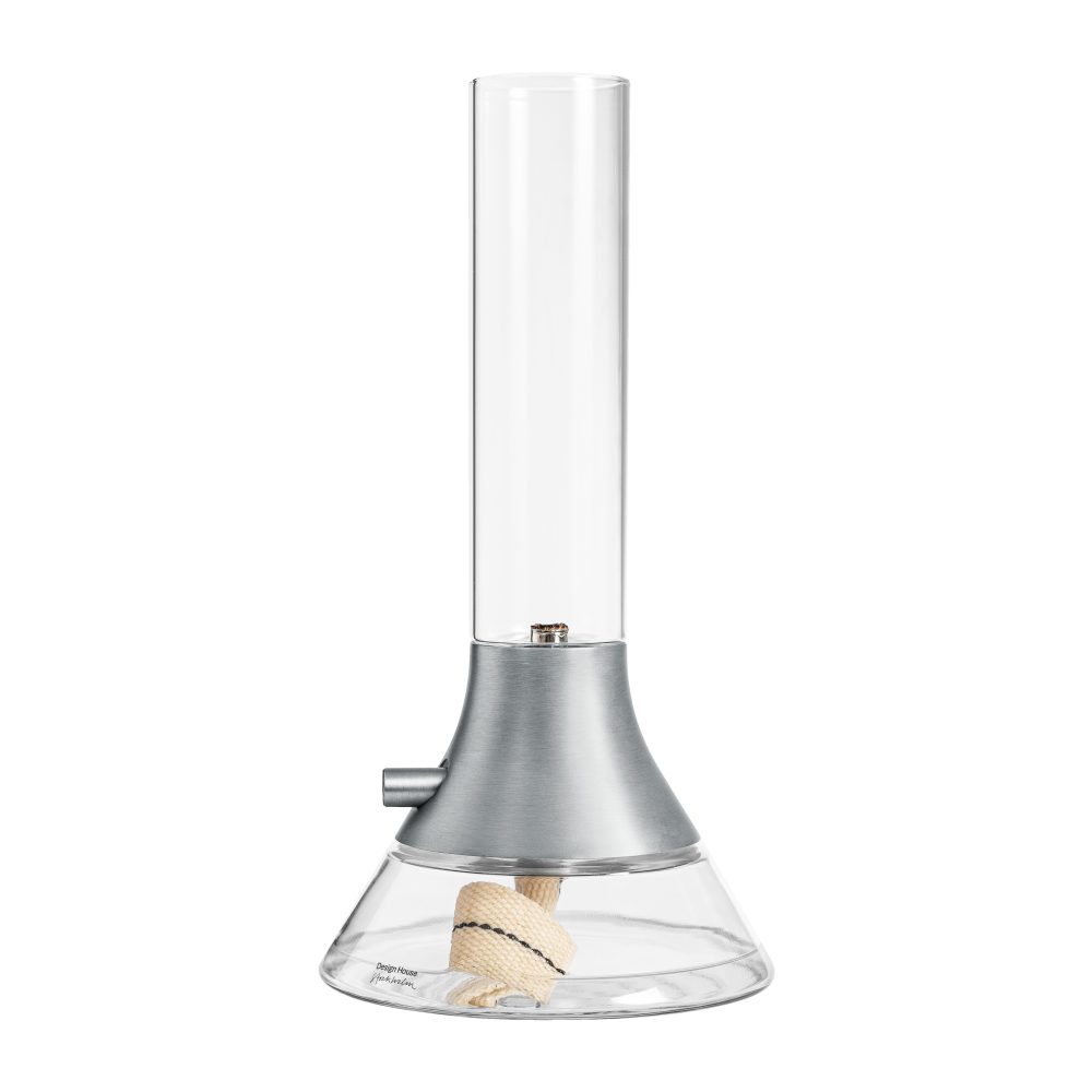 Fyr fotogenlampa 31 cm, Klar-silver