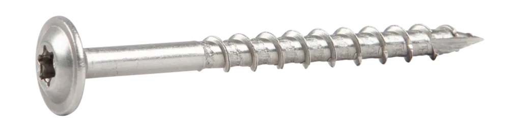 ESSVE 113340 Träskruv WAF, TX40, 8 mm Ø, A4 150 mm, 25-pack