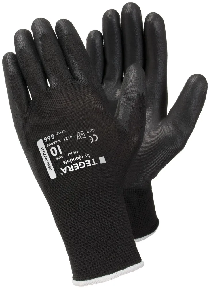 Tegera 866 Montagehandske Nylon/PU 11, 6-pack
