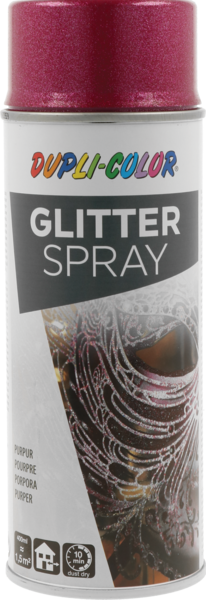 SPRAYFÄRG DUPLI-COLOR GLITTER SPRAY PURPLE, 400 ML
