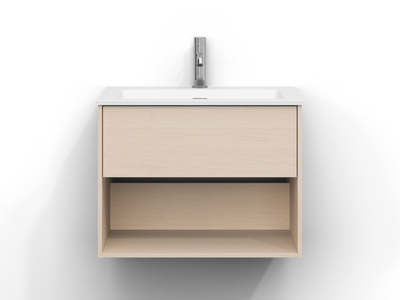 EPOS SVEDBERGS TVÄTTSTÄLLSSKÅP 60 V.ASK 1L PSH, 1LÅD PUSH 60X45X45CM