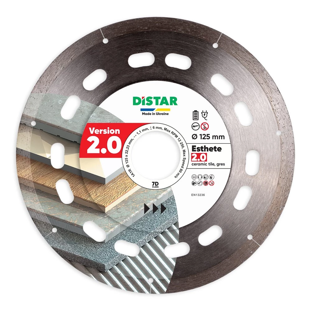 Diamantkapskiva Esthete Li-On 2.0 Ø125mm | Stuvbutiken