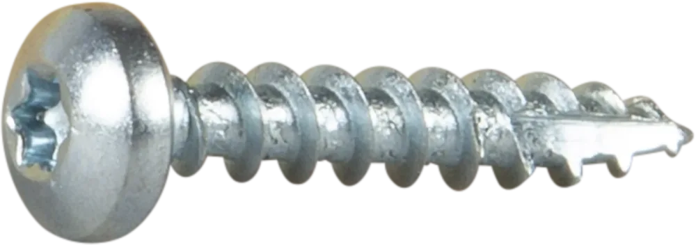 ESSVE 127117 Träskruv 3,5 mm Ø, TX10, helgängad, FZB, 200-pack 20 mm - Bild 2