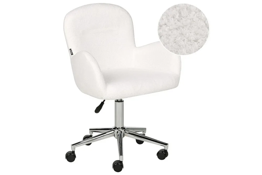 Kontorsstol Priddy Vit/Silver