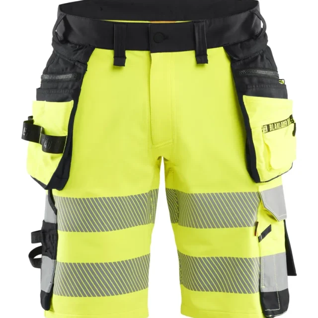 Blåkläder 112016485389C48 Shorts varsel, orange/marinblå Orange/marinblå
