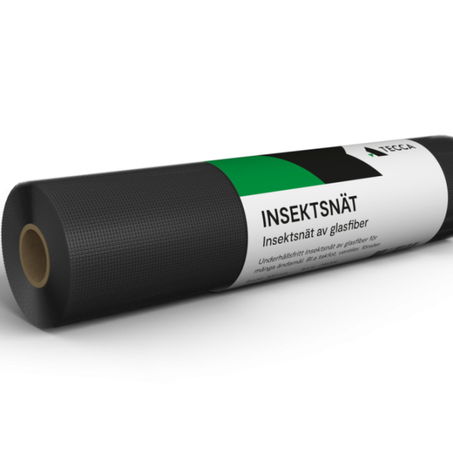 INSEKTSNÄT SVART 30CMX25M