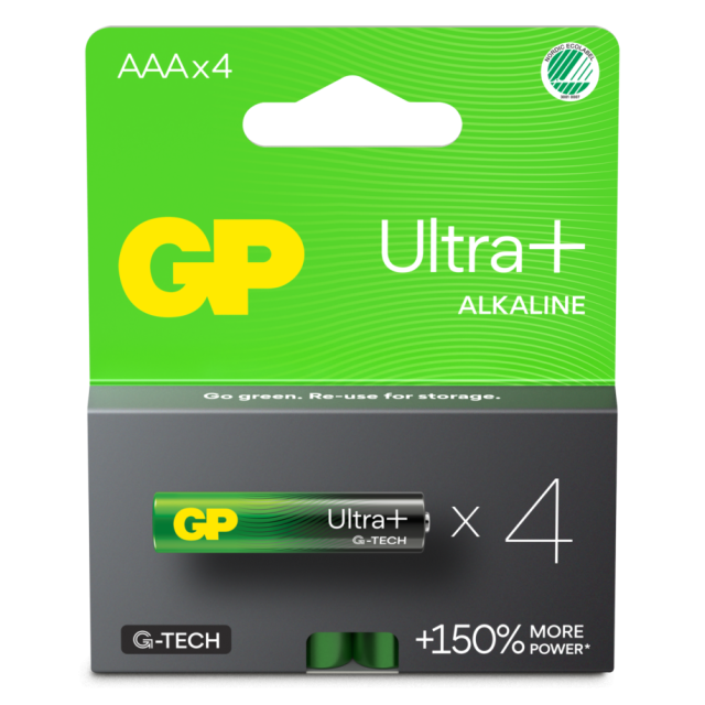 BATTERI GP ULTRA 1,5V LR03 AAA