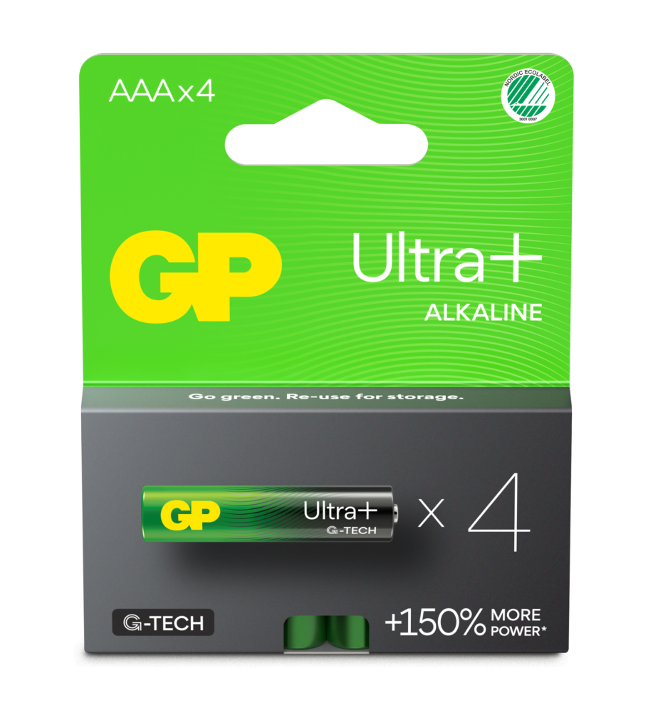 BATTERI GP ULTRA 1,5V LR03 AAA