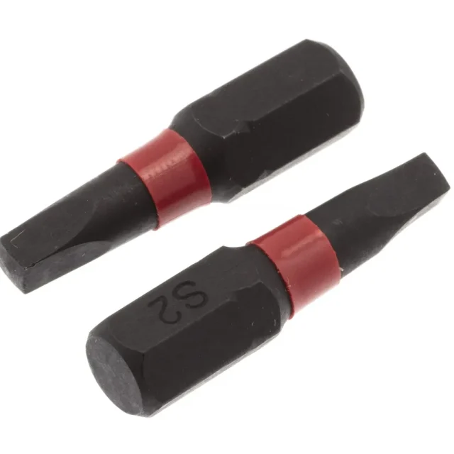 PELA 507814 Bits fyrkant, 2-pack R1, 50 mm