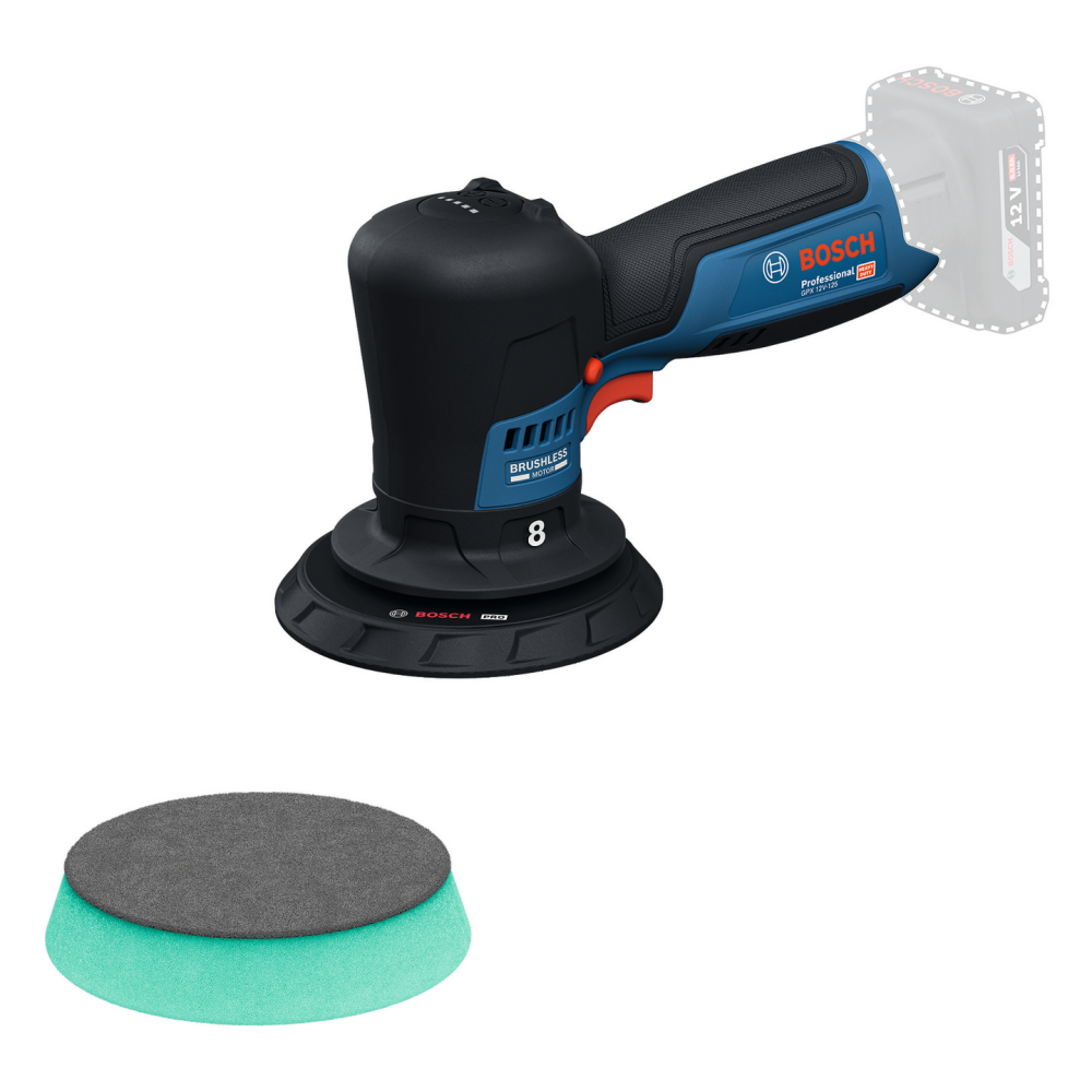 POLERMASKIN BOSCH GPX 12V-125 SOLO