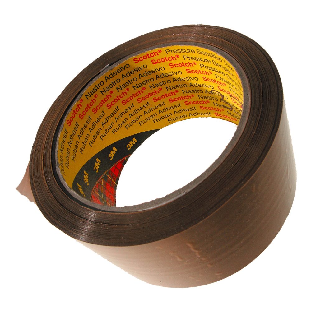 Kjøp 3M Packtejp Scotch 6890 PVC, vit, 50 mm x 66 m