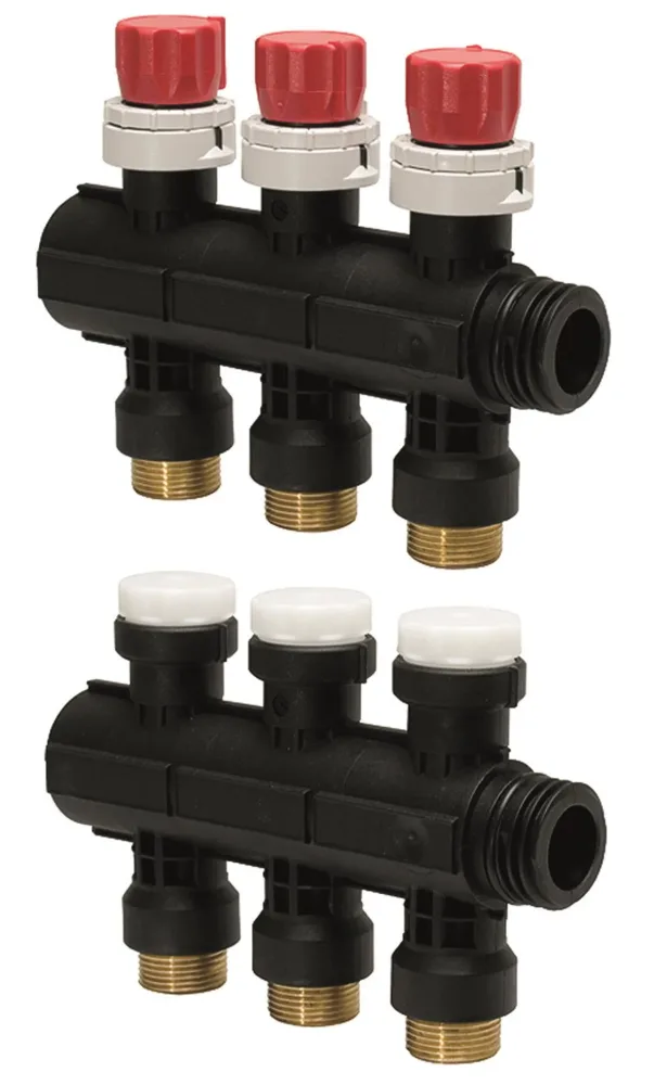 Uponor Vario Plus Pro Fördelare 17 x 2 mm 1 avstick