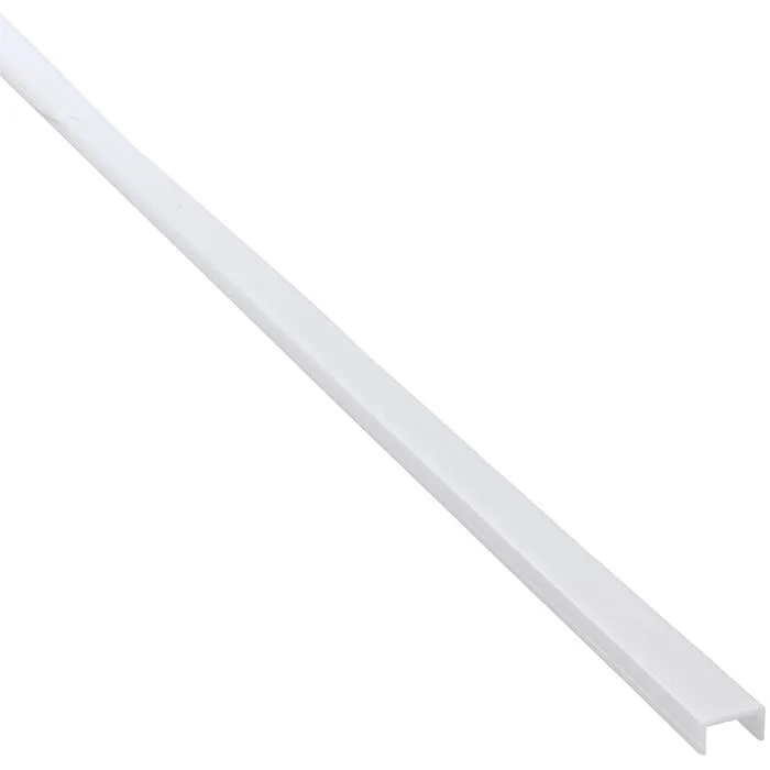 Hide-a-Lite U-profil Hög Täcklock till aluminiumprofiler, 2 m Opal