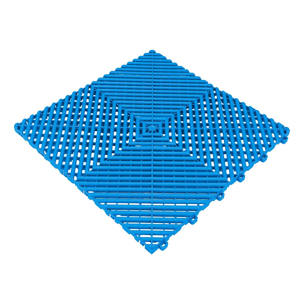 Kjøp PELA Garasjegulv blå, 400×400×18 mm, 10 plater, 1,6 m²