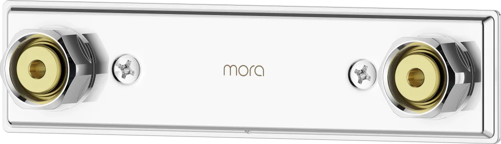 Mora 650281 Blandarfäste 160 c/c, krom Ø16 mm - Bild 2